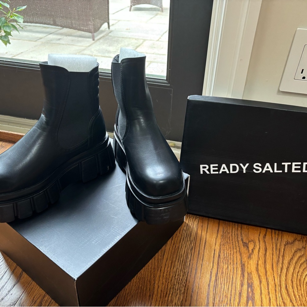 Black Platform Boots